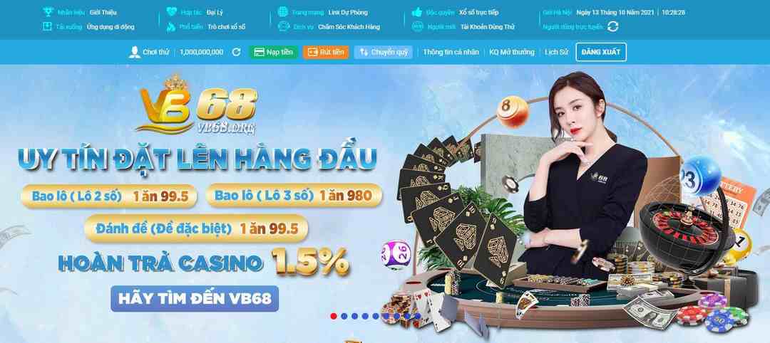 Vb68 - Đánh giá giao diện của nhà cái Vb68