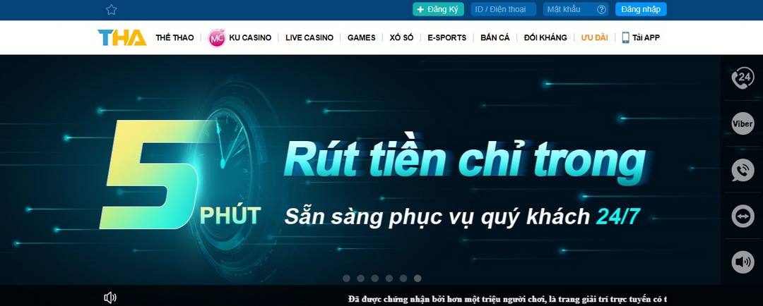 Nhà cái tạo ra môi trường cá cược an toàn trên mạng internet