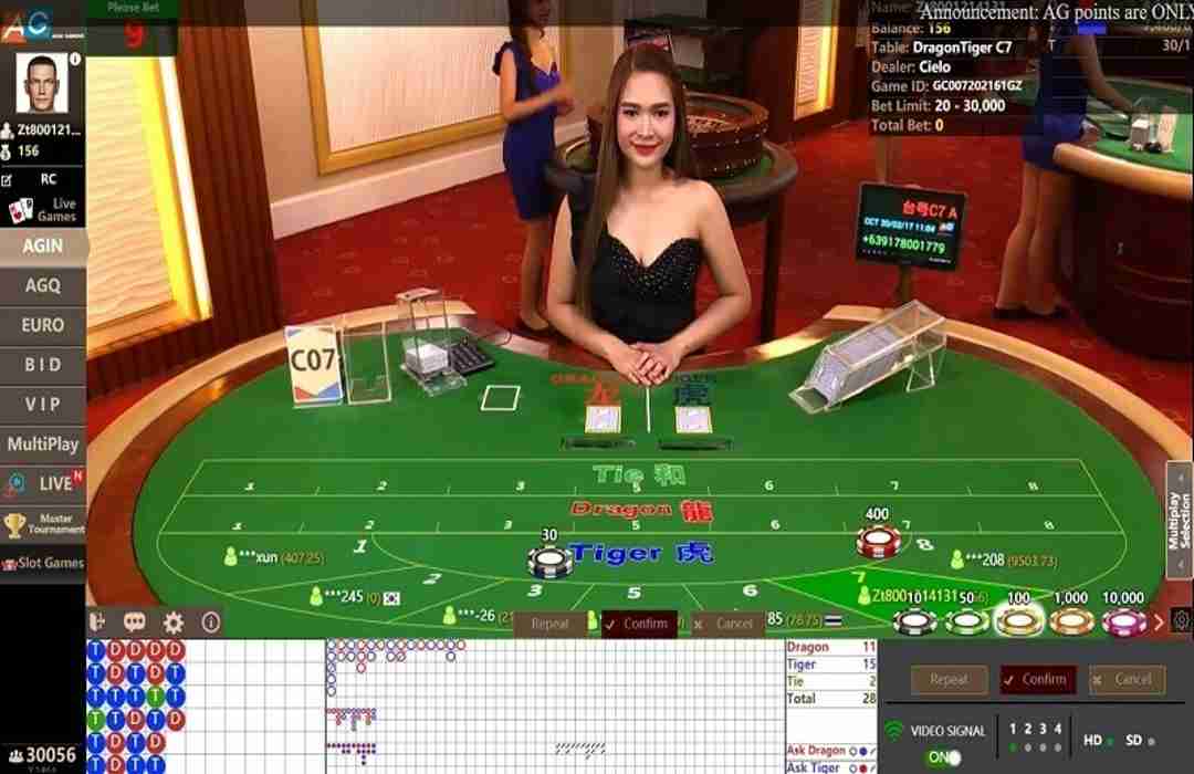 Các sảnh live streams casino đều mang đến sự độc đáo, chuyên nghiệp